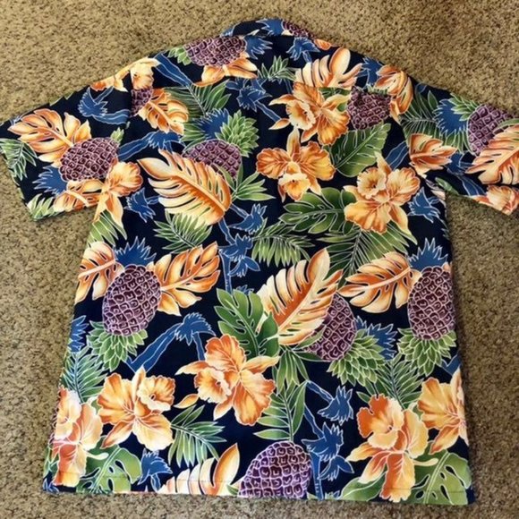 Hilo Hattie Hawaiian Shirt Mens XL Used - Picture 6 of 9